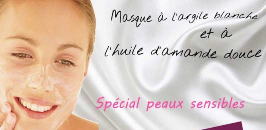 Masque nourissant à l’argile blanche pour peaux sèches masque-a-argile-blanche-huile-amande