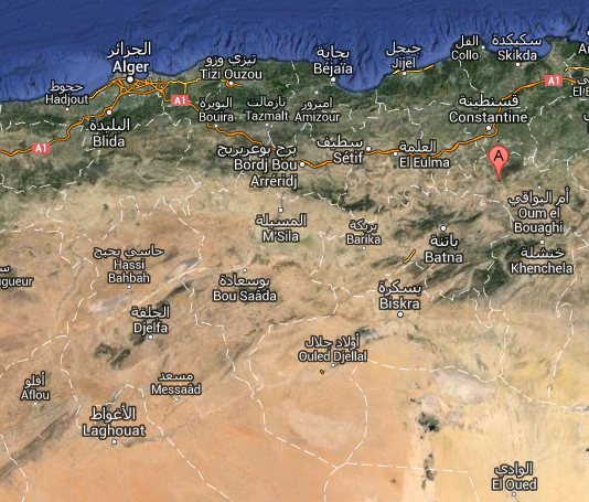 Algérie : Crash d’un avion militaire à l’est du pays