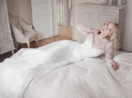 Robes de mariées 2014 collection Fabienne Alagama. robe-de-mariee-2014-collection-robe-blanche